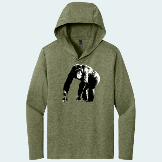 Chimpanzee (Limited Edition for March) Hooded Long Sleeve Tee