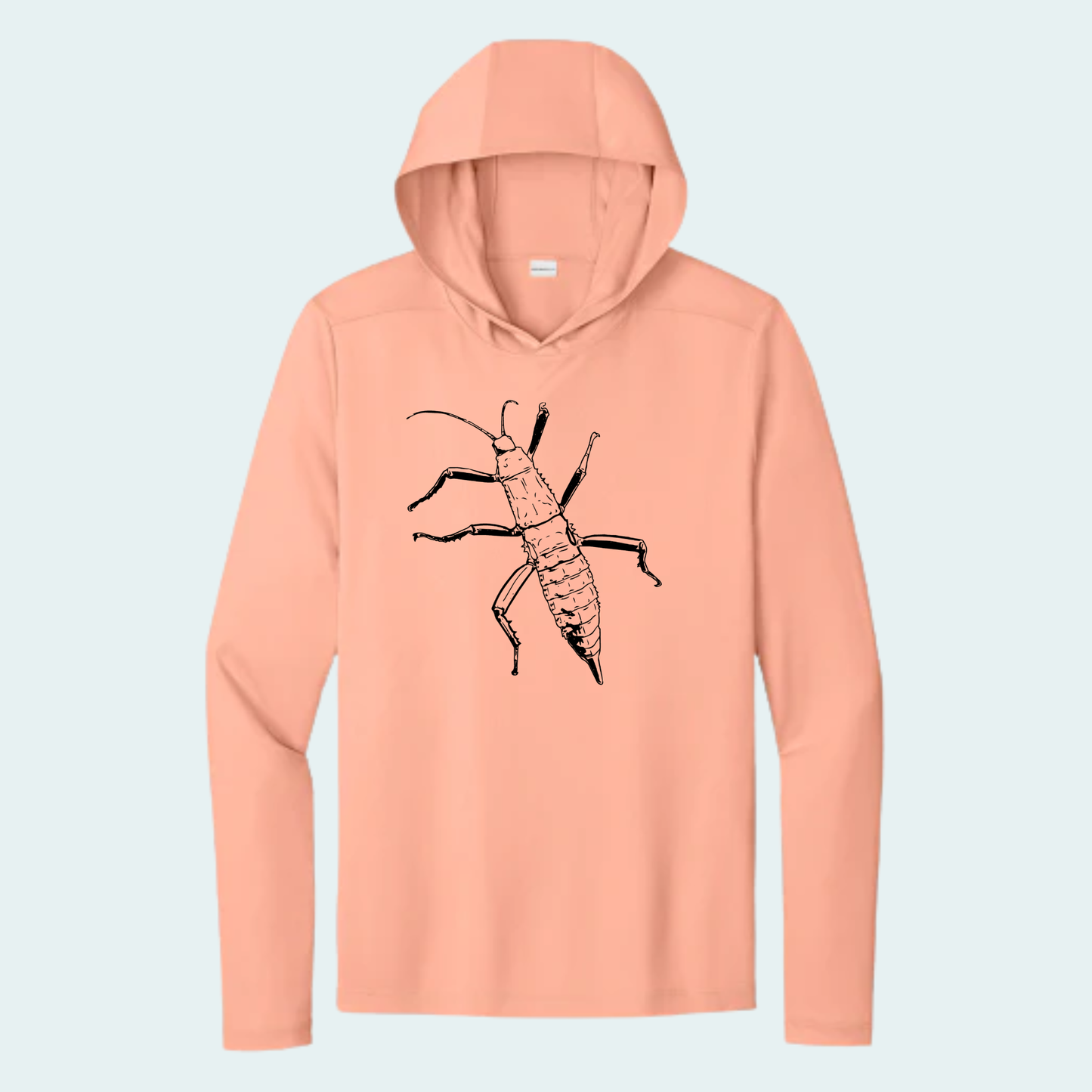 Giant Spiny Stick Insect (Limited Edition for July) Athletic Hooded Tee