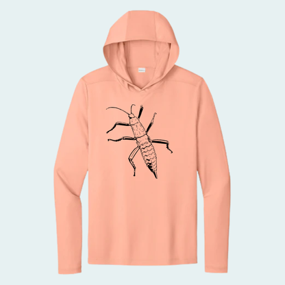 Giant Spiny Stick Insect (Limited Edition for July) Athletic Hooded Tee