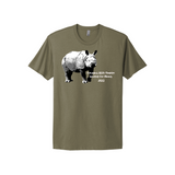 Bowling for Rhinos Columbus AAZK Fundraiser - Unisex Cotton Tee (Pre order)