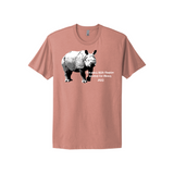 Bowling for Rhinos Columbus AAZK Fundraiser - Unisex Cotton Tee (Pre order)