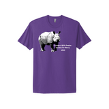 Bowling for Rhinos Columbus AAZK Fundraiser - Unisex Cotton Tee (Pre order)