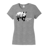 Bowling for Rhinos Columbus AAZK Fundraiser - Women's Tee (Pre order)