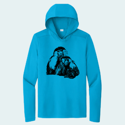Angolan Colobus Fundraiser (Limited Edition for August) Unisex Athletic Hooded Tee