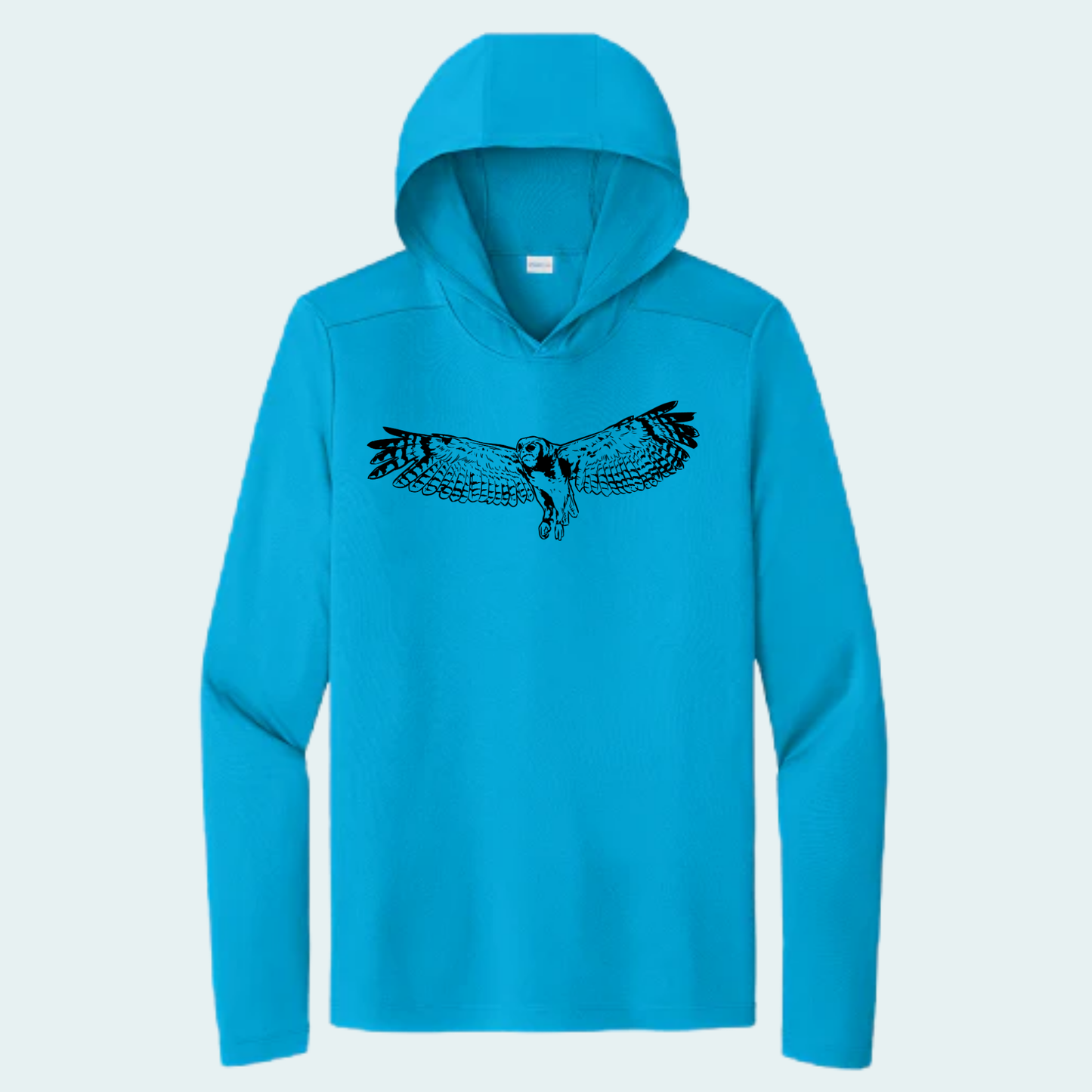 Verreaux's Eagle Owl (Limited Edition for August) Unisex Athletic Hooded Tee