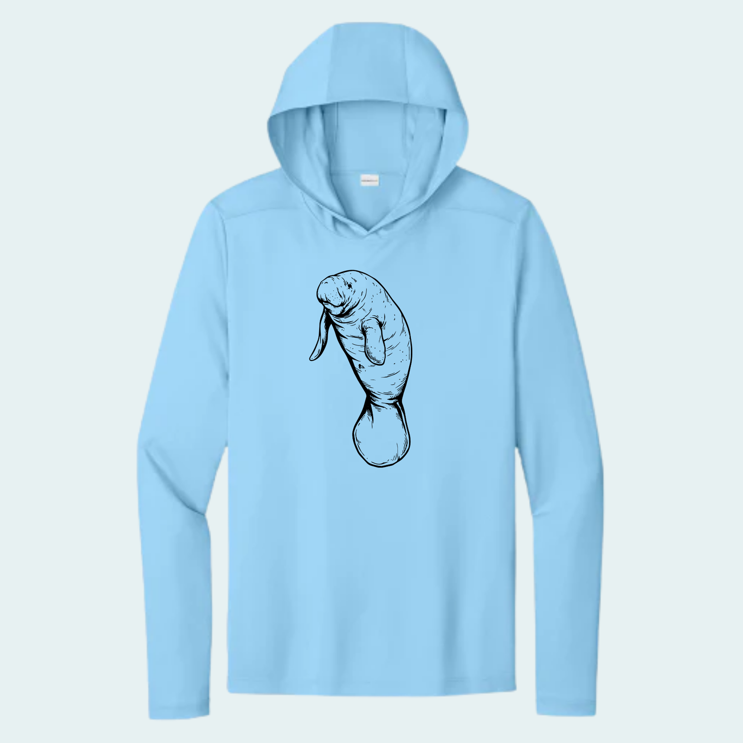 Manatee (Limited Edition for September) Unisex Athletic Hooded Tee
