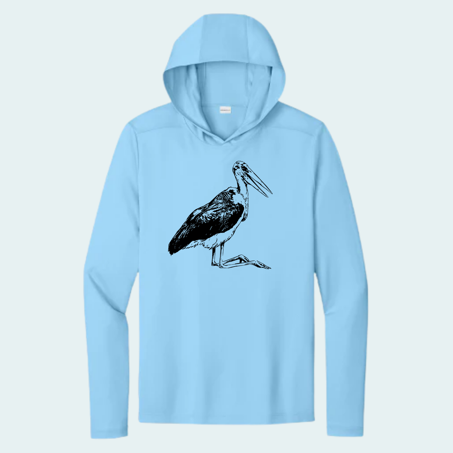 Marabou Stork (Limited Edition for August) Unisex Athletic Hooded Tee