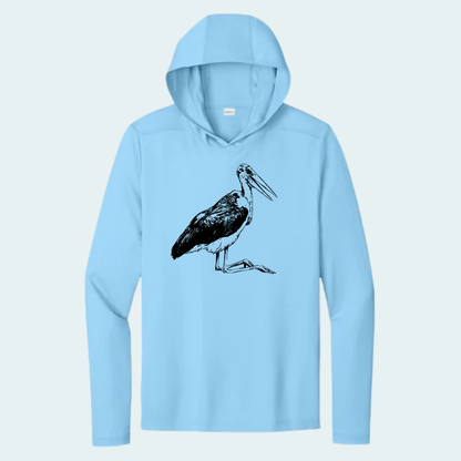 Marabou Stork (Limited Edition for August) Unisex Athletic Hooded Tee