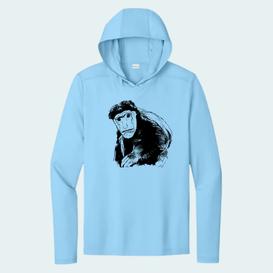Guereza Colobus Fundraiser (Limited Edition for August) Unisex Athletic Hooded Tee