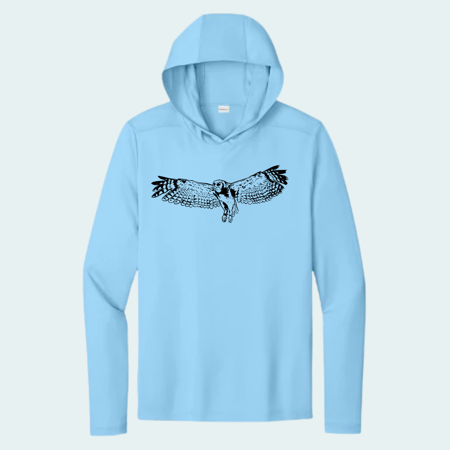 Verreaux's Eagle Owl (Limited Edition for August) Unisex Athletic Hooded Tee