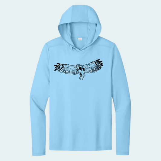 Verreaux's Eagle Owl (Limited Edition for August) Unisex Athletic Hooded Tee