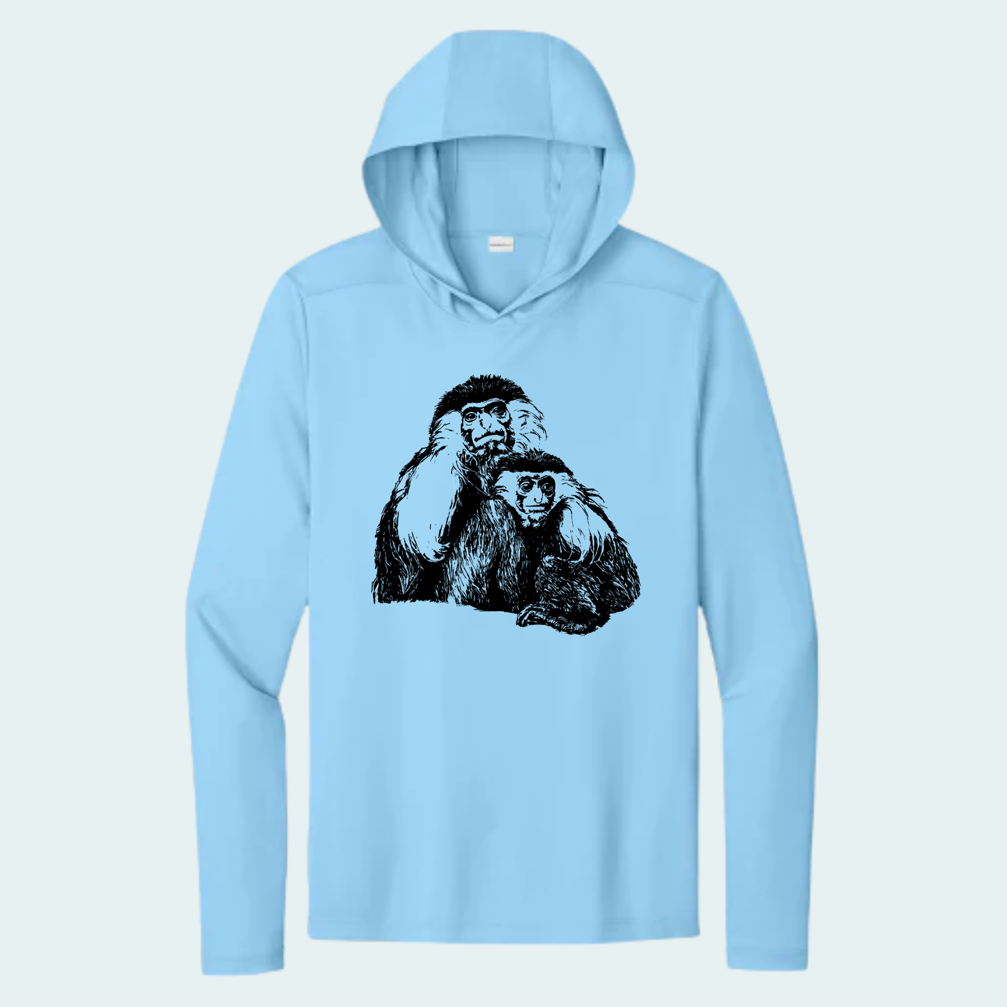 Angolan Colobus Fundraiser (Limited Edition for August) Unisex Athletic Hooded Tee