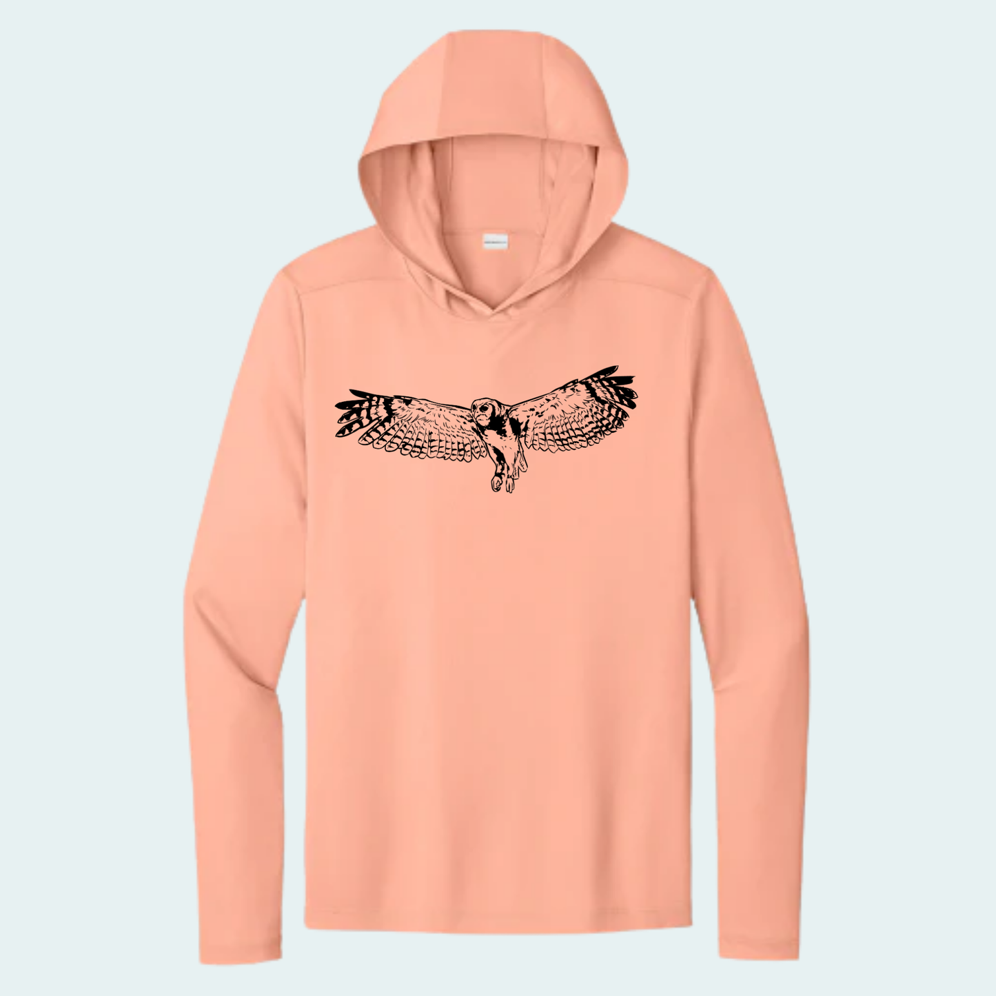 Verreaux's Eagle Owl (Limited Edition for August) Unisex Athletic Hooded Tee