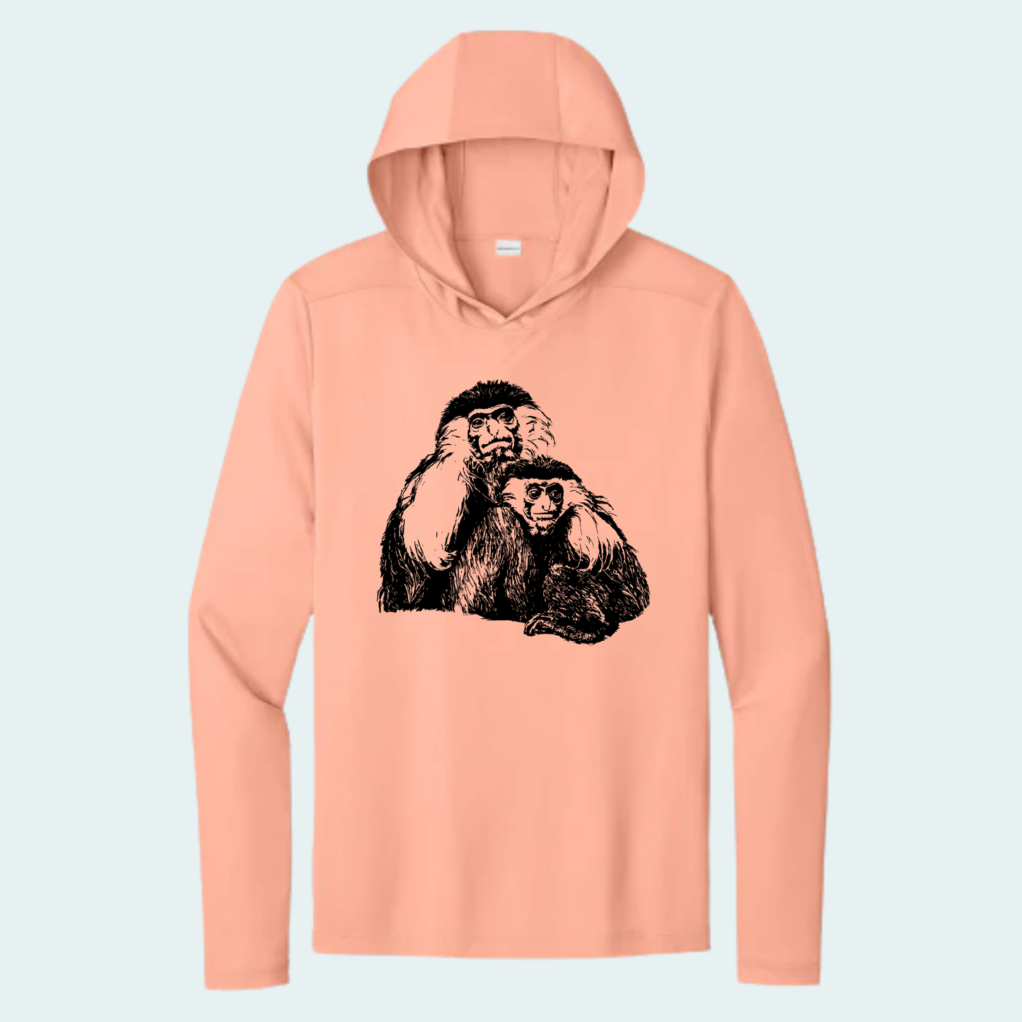 Angolan Colobus Fundraiser (Limited Edition for August) Unisex Athletic Hooded Tee