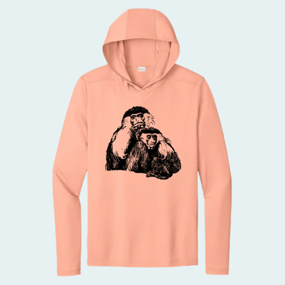 Angolan Colobus Fundraiser (Limited Edition for August) Unisex Athletic Hooded Tee