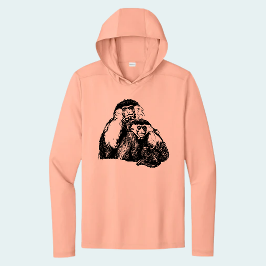 Angolan Colobus Fundraiser (Limited Edition for August) Unisex Athletic Hooded Tee