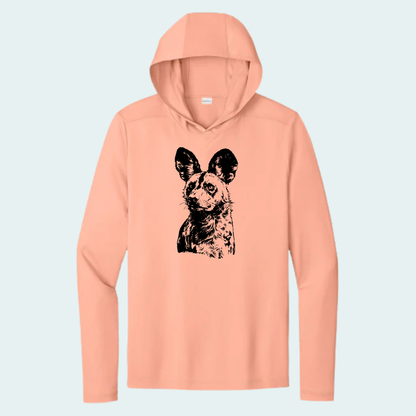 Kalahari African Wild Dog Conservation Trust Fundraiser (Limited Edition for September) Unisex Athletic Hooded Tee