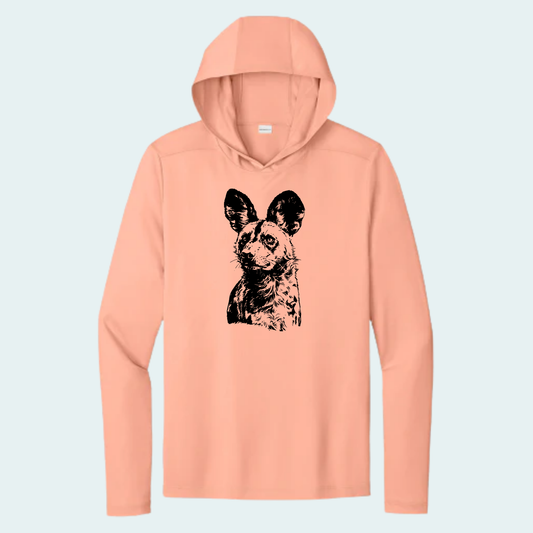 Kalahari African Wild Dog Conservation Trust Fundraiser (Limited Edition for September) Unisex Athletic Hooded Tee