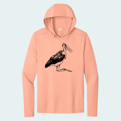 Marabou Stork (Limited Edition for August) Unisex Athletic Hooded Tee
