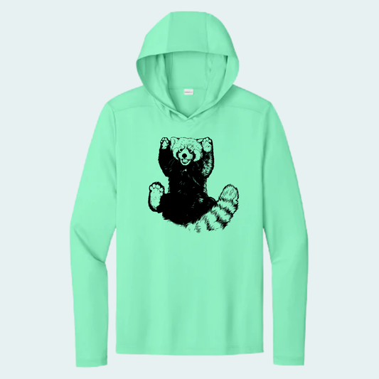 Red Panda - Paws UP (Limited Edition for September) Unisex Athletic Hooded Tee
