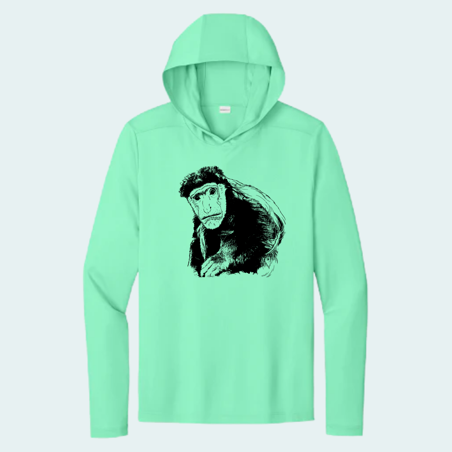 Guereza Colobus Fundraiser (Limited Edition for August) Unisex Athletic Hooded Tee
