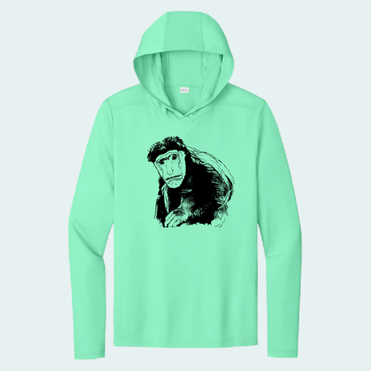 Guereza Colobus Fundraiser (Limited Edition for August) Unisex Athletic Hooded Tee
