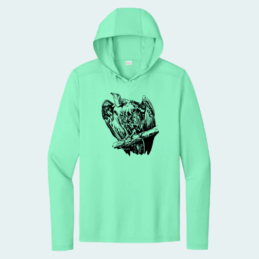 Hooded Vulture (Limited Edition for September) Unisex Athletic Hooded Tee