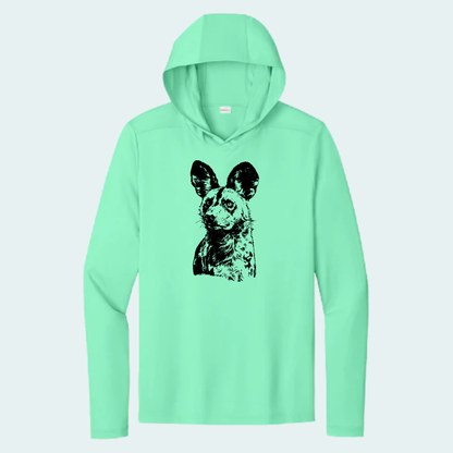 Kalahari African Wild Dog Conservation Trust Fundraiser (Limited Edition for September) Unisex Athletic Hooded Tee