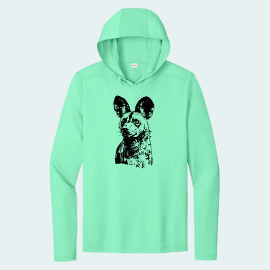 Kalahari African Wild Dog Conservation Trust Fundraiser (Limited Edition for September) Unisex Athletic Hooded Tee