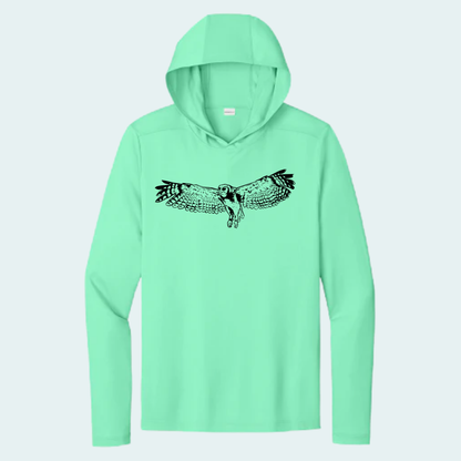 Verreaux's Eagle Owl (Limited Edition for August) Unisex Athletic Hooded Tee