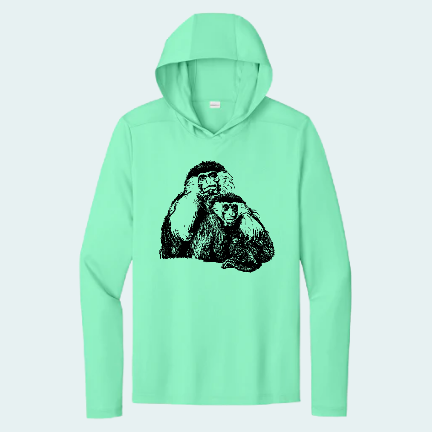 Angolan Colobus Fundraiser (Limited Edition for August) Unisex Athletic Hooded Tee