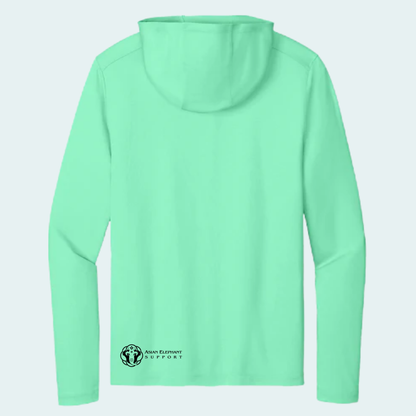 Asian Bull Elephant Fundraiser (Limited Edition for August) Unisex Athletic Hooded Tee