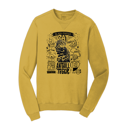 Black Footed Cat Fundraiser - Unisex Crewneck Sweatshirt (Pre order)