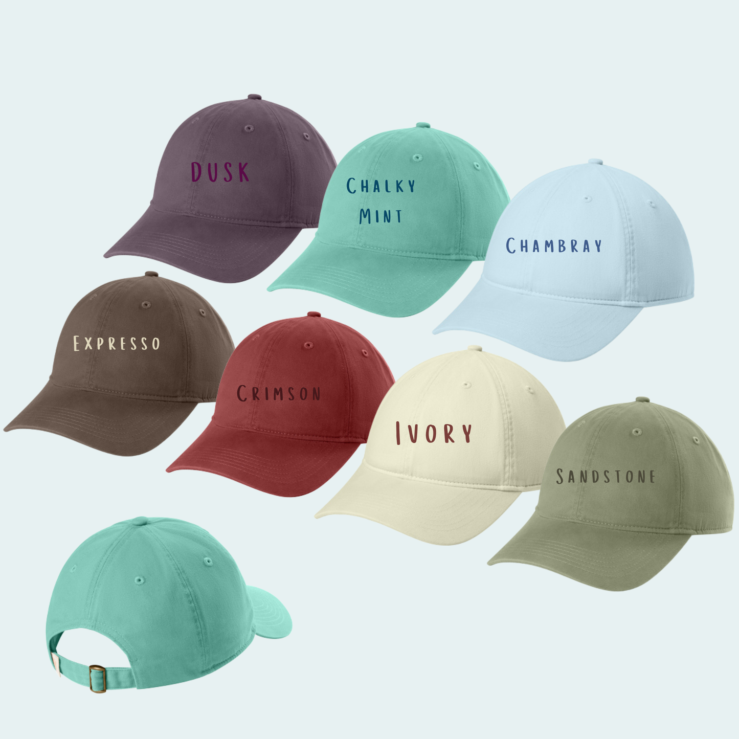 Be a Peli-Can not a Peli-Can't Embroidery on Comfort Color Hat