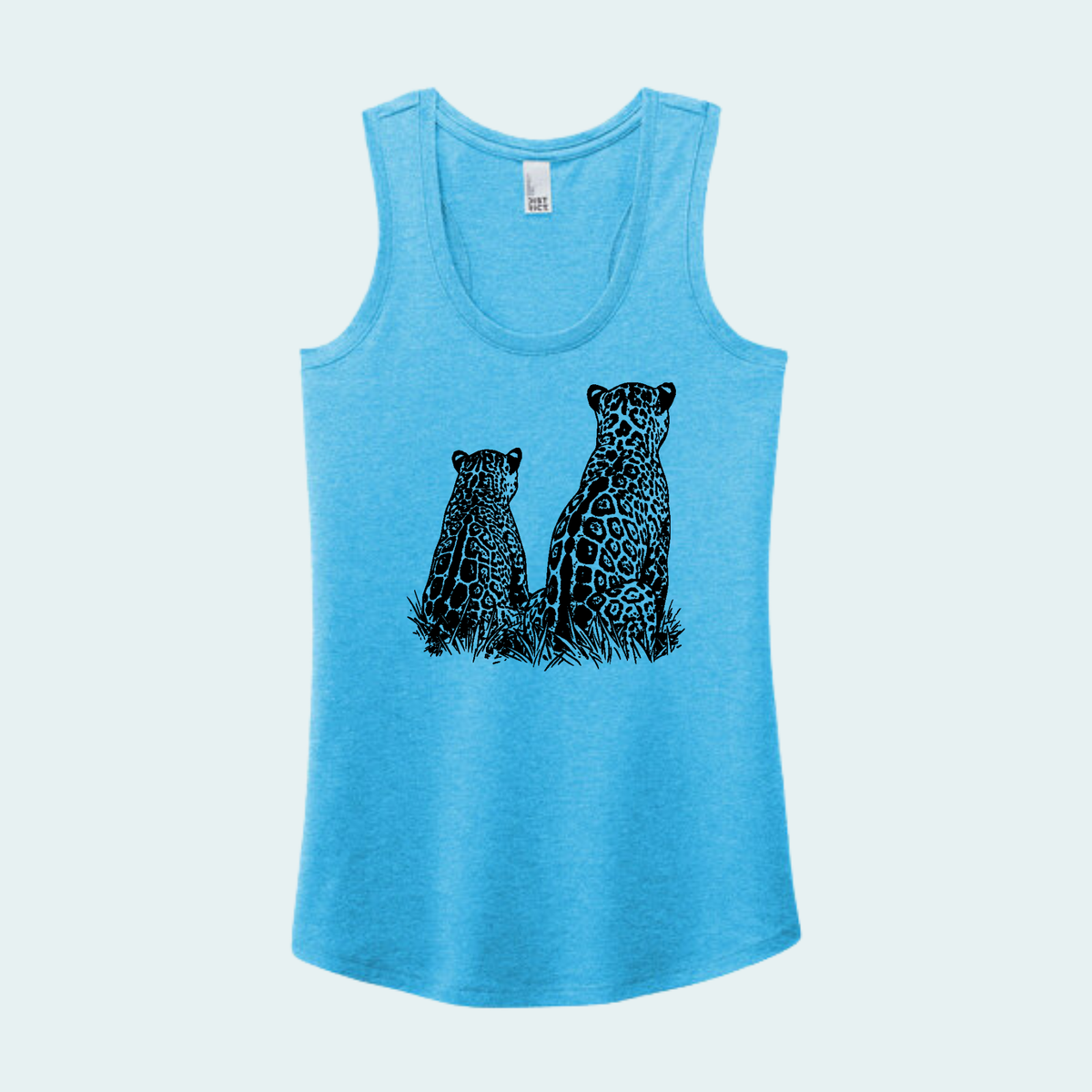 Two Jaguars -Fundraiser for Wild Cat Research and Management (Limited Edition for October) Women's Tank Top