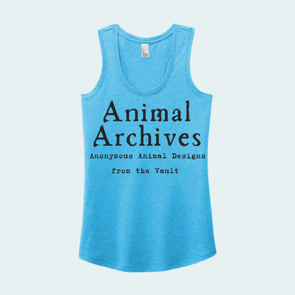 Animal Archives (Anonymous Animal Designs from the Vault) Women's Tank Top