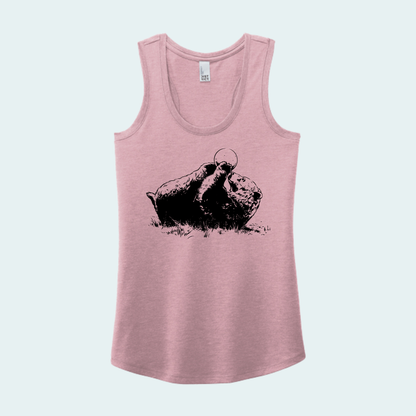 Bear - Umigomi Enrichment Project Fundraiser (Limited Edition for October) Women's Tank Top