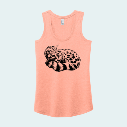 Large Spotted Genet (Limited Edition for October) Women's Tank Top