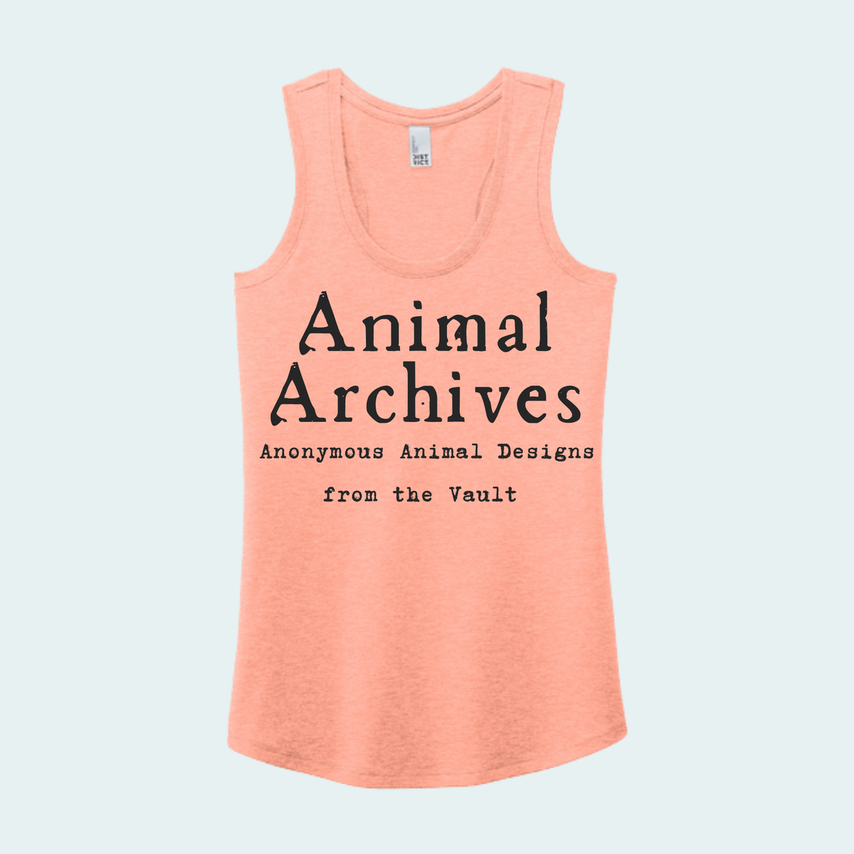 Animal Archives (Anonymous Animal Designs from the Vault) Women's Tank Top