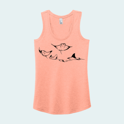 Cownose Rays (Limited Edition for October) Women's Tank Top