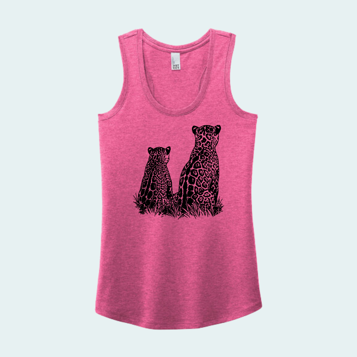 Two Jaguars -Fundraiser for Wild Cat Research and Management (Limited Edition for October) Women's Tank Top
