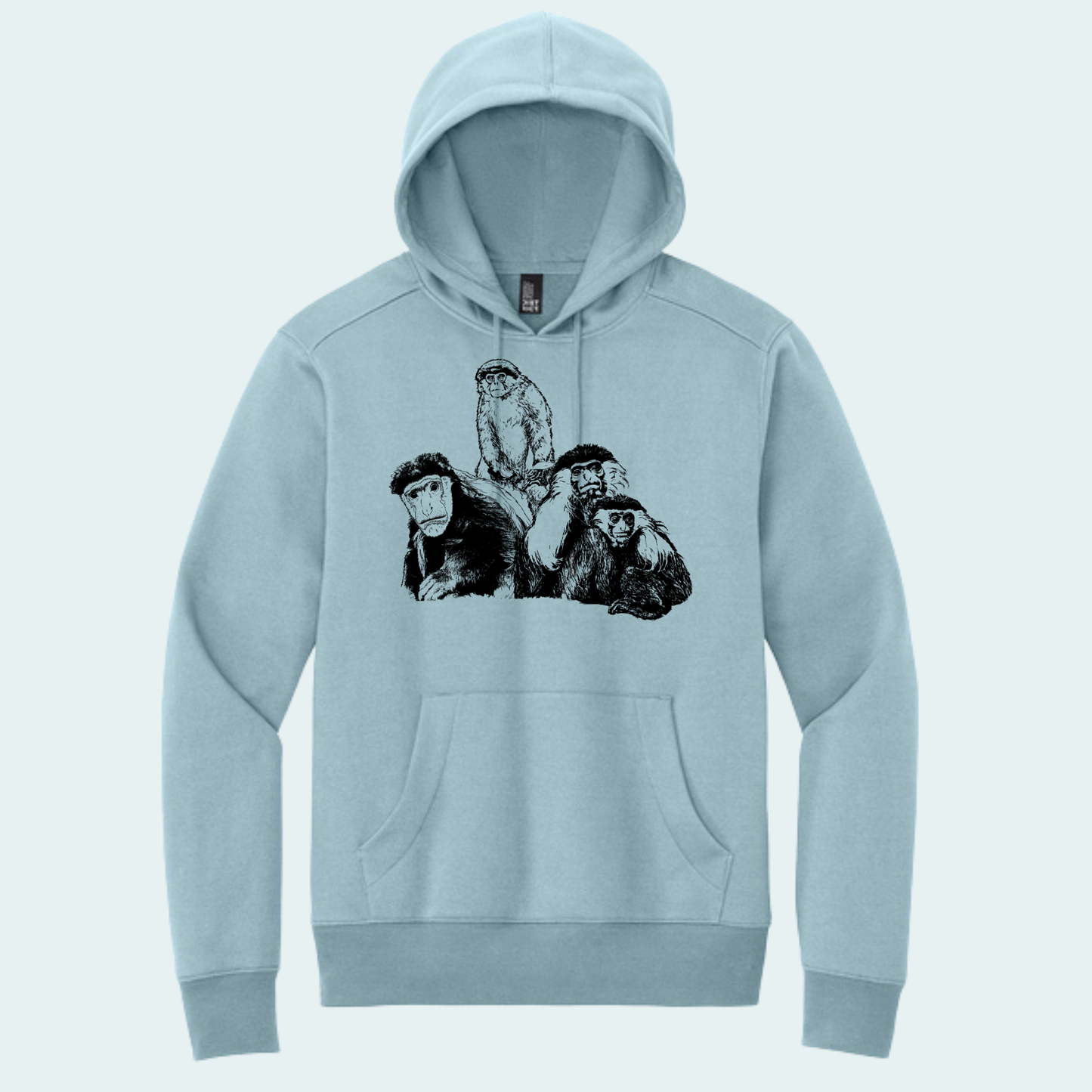 Colobus Mixed Species Fundraiser (Limited Edition for August) Unisex Fleece Hoodie