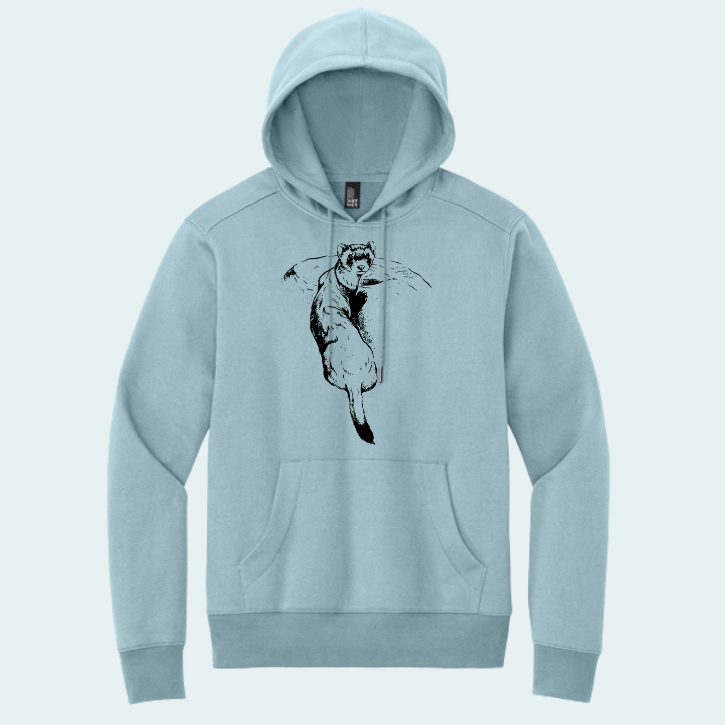 Black Footed Ferret (Limited Edition for September) Unisex Fleece Hoodie