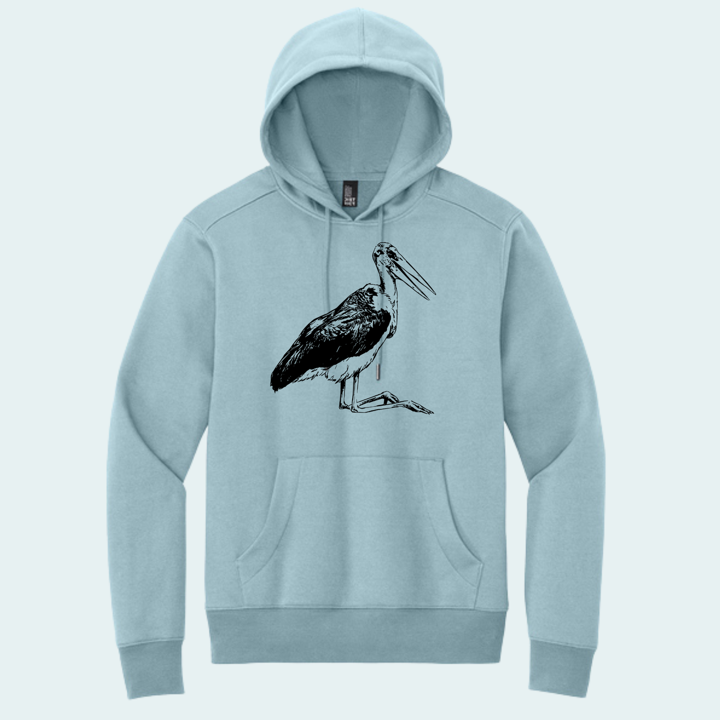 Marabou Stork (Limited Edition for August) Unisex Fleece Hoodie
