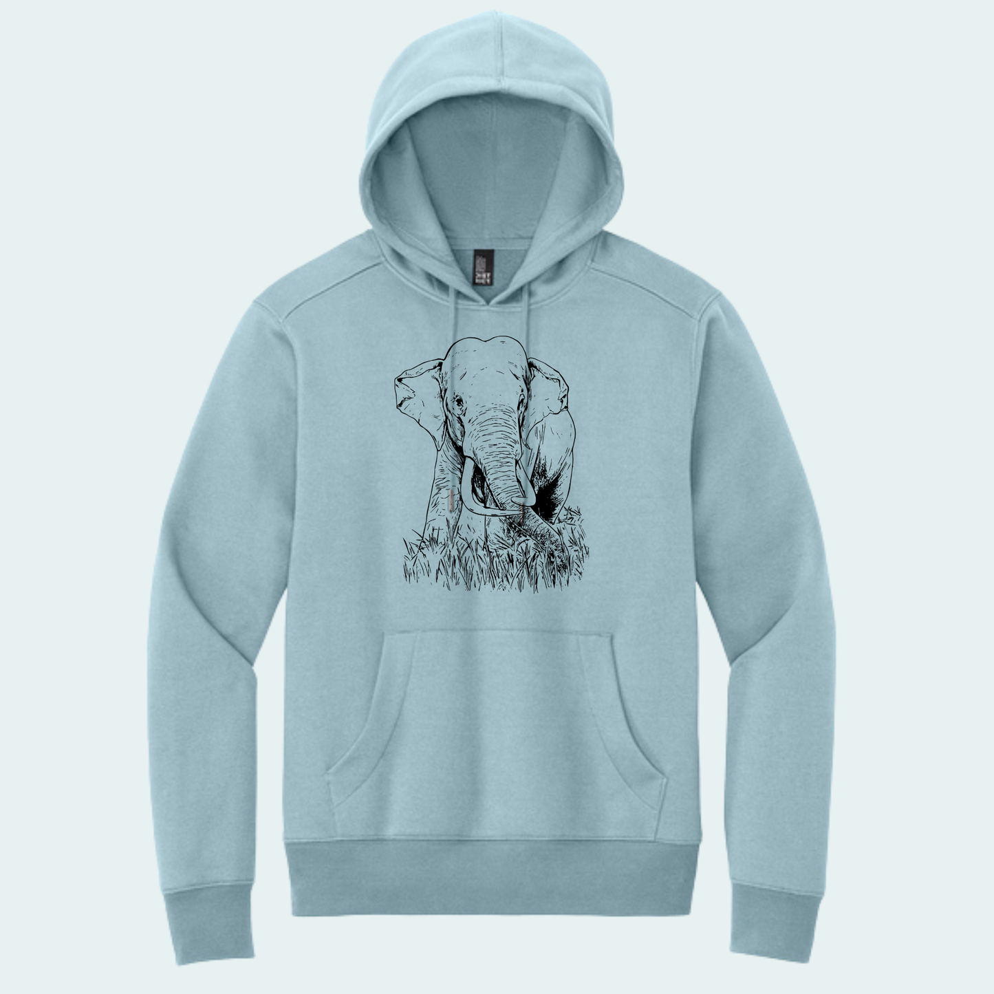 Asian Bull Elephant Fundraiser (Limited Edition for August) Unisex Fleece Hoodie
