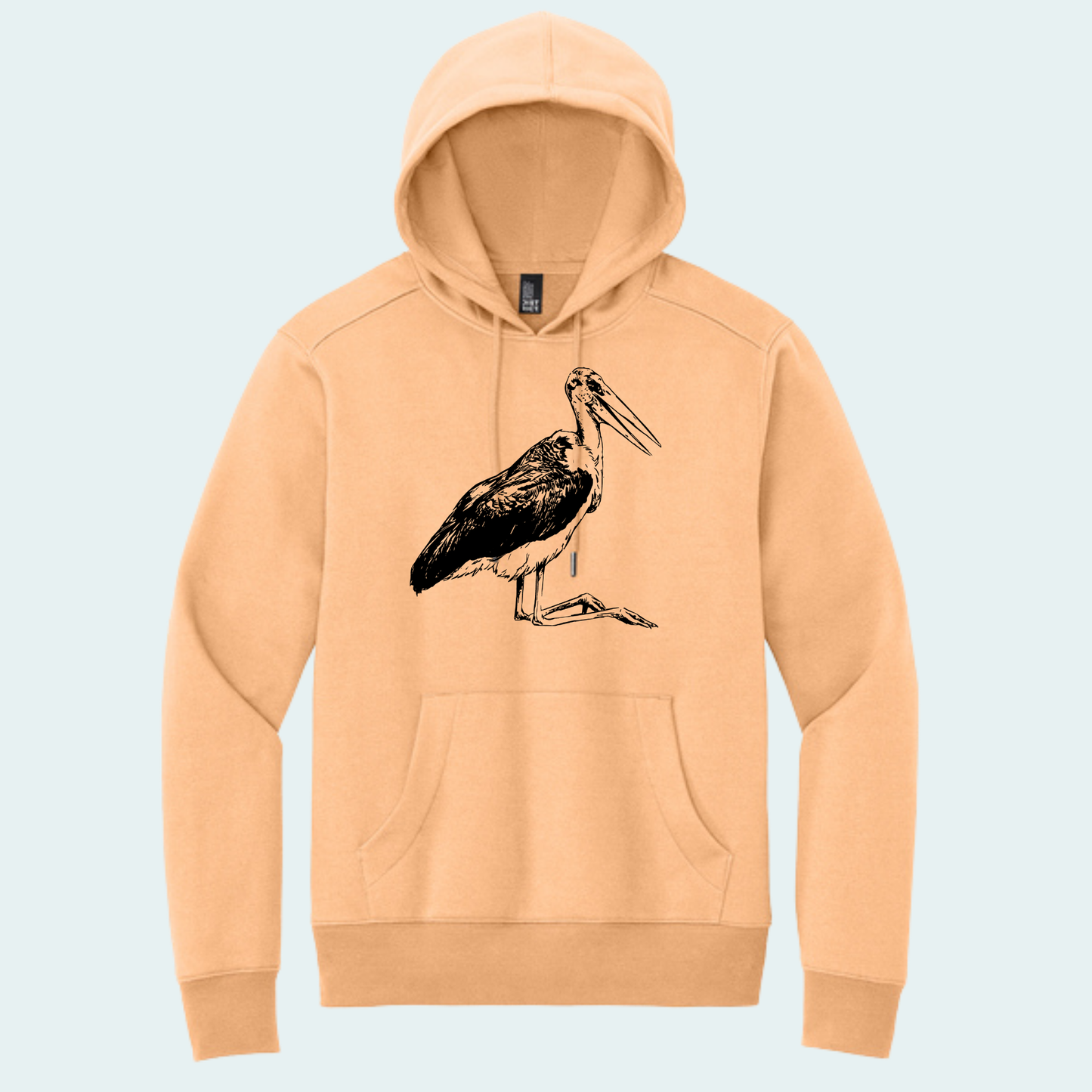 Marabou Stork (Limited Edition for August) Unisex Fleece Hoodie