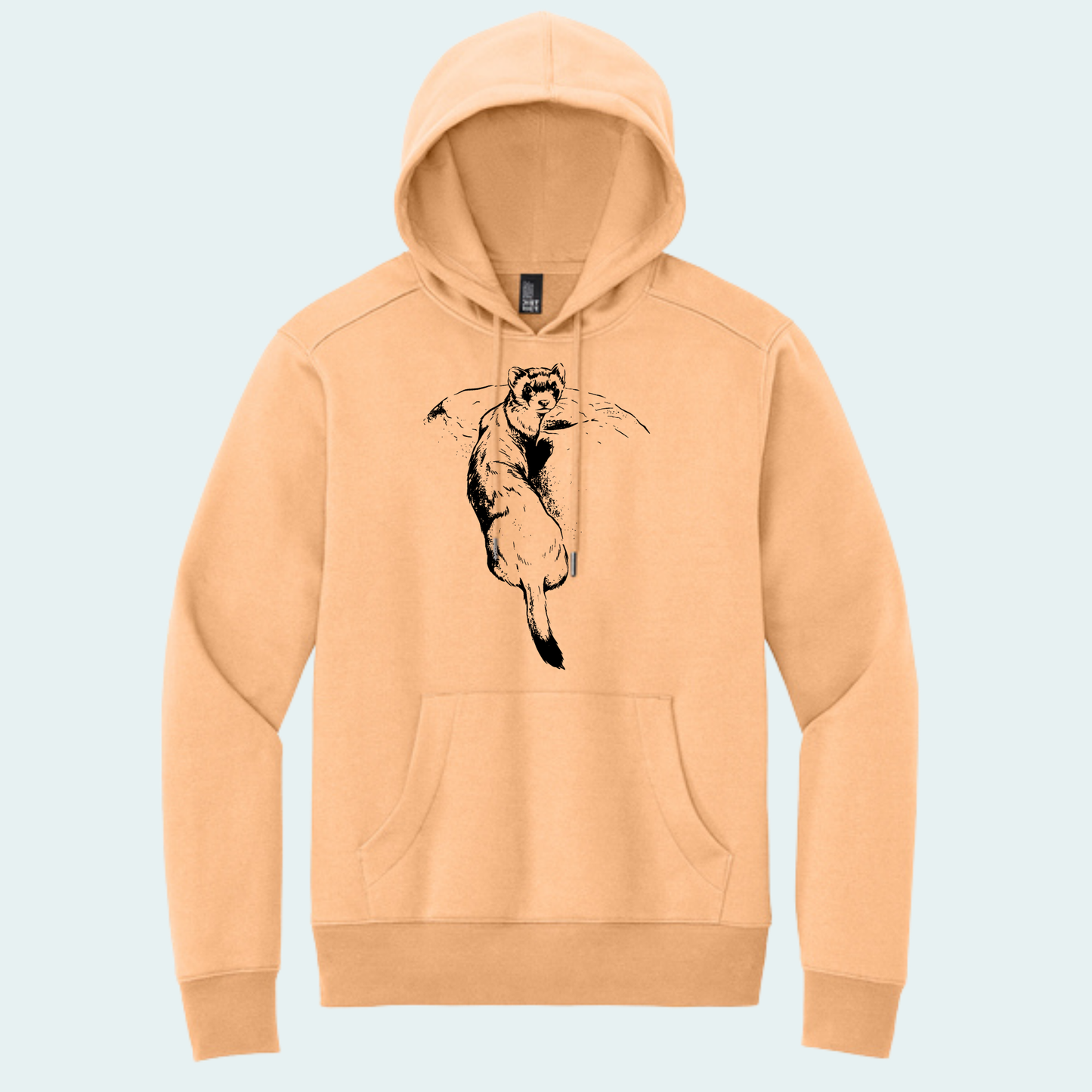 Black Footed Ferret (Limited Edition for September) Unisex Fleece Hoodie