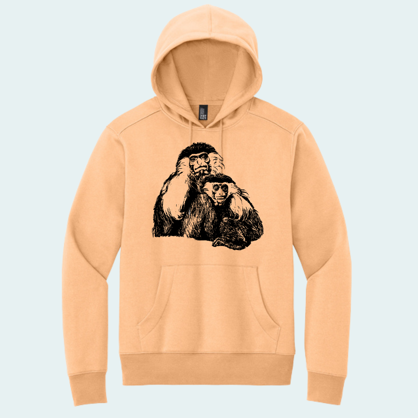 Angolan Colobus Fundraiser (Limited Edition for August) Unisex Fleece Hoodie