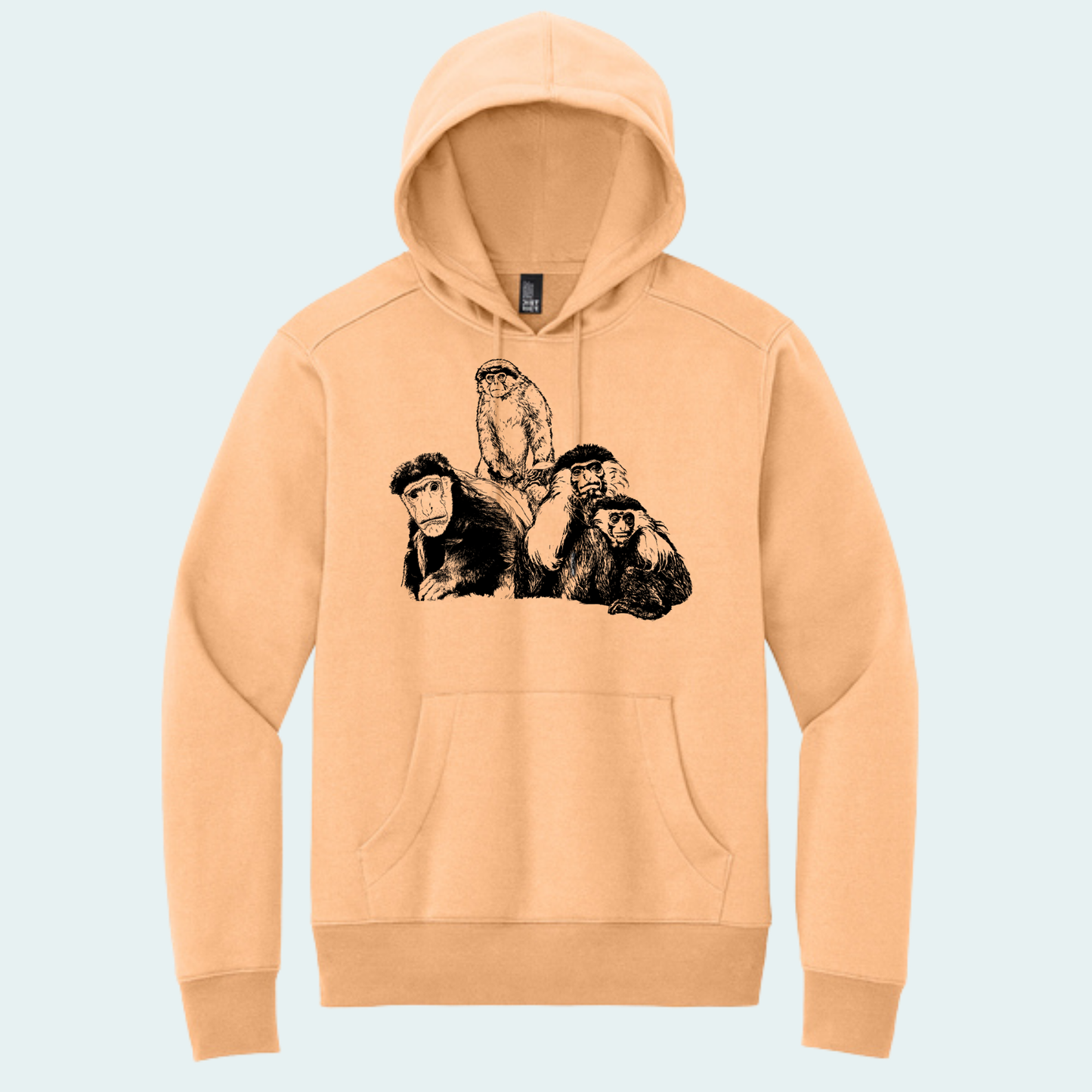 Colobus Mixed Species Fundraiser (Limited Edition for August) Unisex Fleece Hoodie