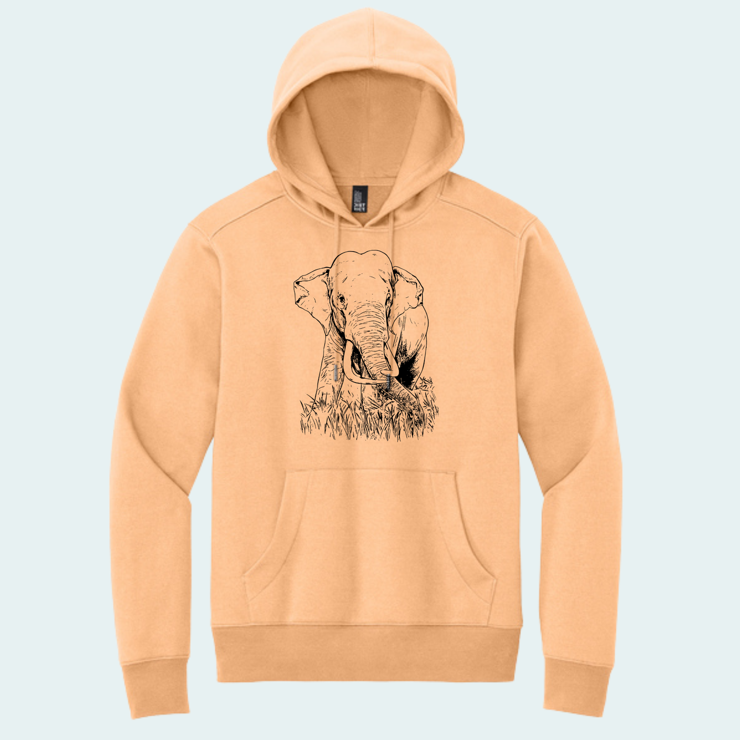 Asian Bull Elephant Fundraiser (Limited Edition for August) Unisex Fleece Hoodie